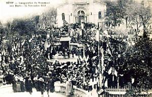 1366- Setif - Monument aux Morts - Inauguration 1922